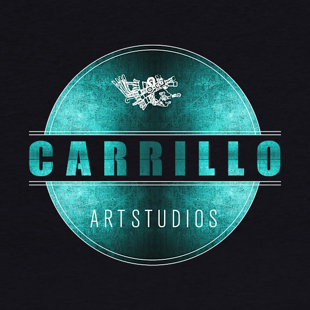 carrillo art studios logo blue by carrillo_art_studios